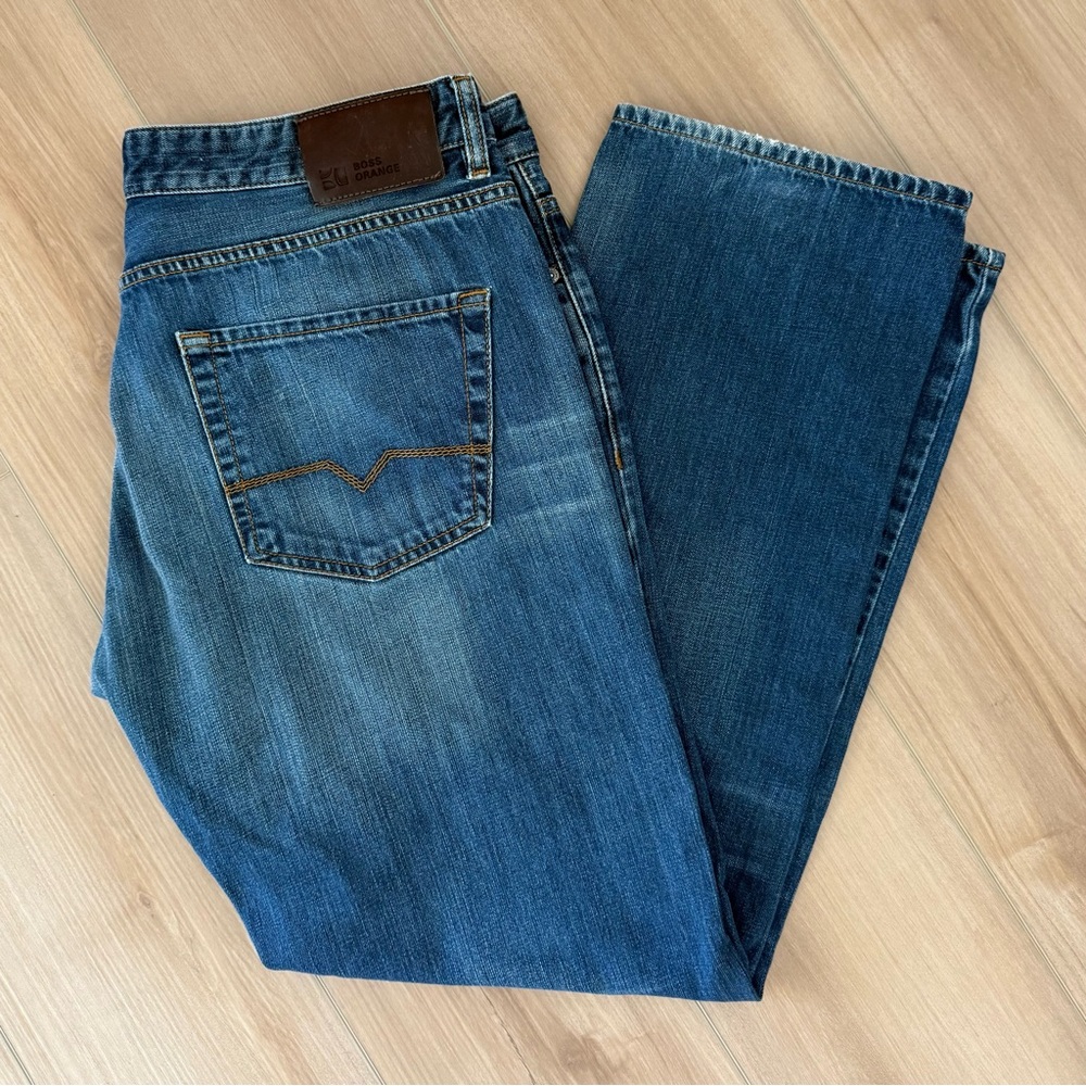 Men's Blue Jeans - Men’s Boss Orange Jeans 36/30